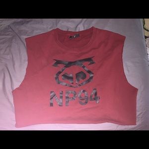 Nasty Pig sweatshirt Crop Top XXL
